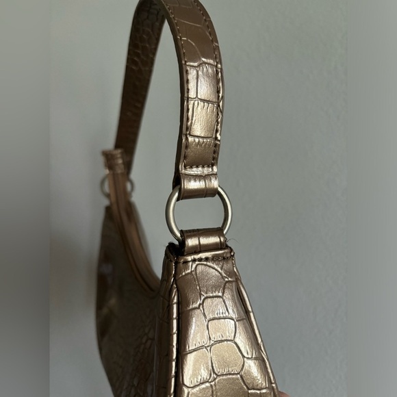 Y2K crazy horse Liz Claiborne shoulder purse - Picture 5 of 10